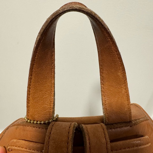 Vintage 90s Coach leather backpack - Picture 11 of 12